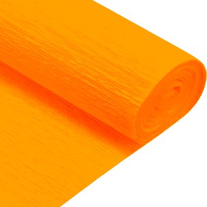 MIL28 PAPEL CREPE FLUO NARANJA